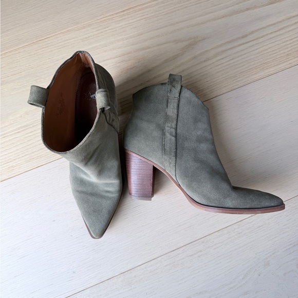 Sarto Ella western suede boots size 8.5 - Picture 3 of 8